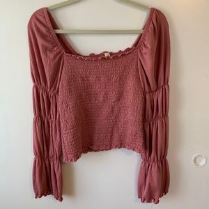 WORN ONCE TRENDY SHIRT